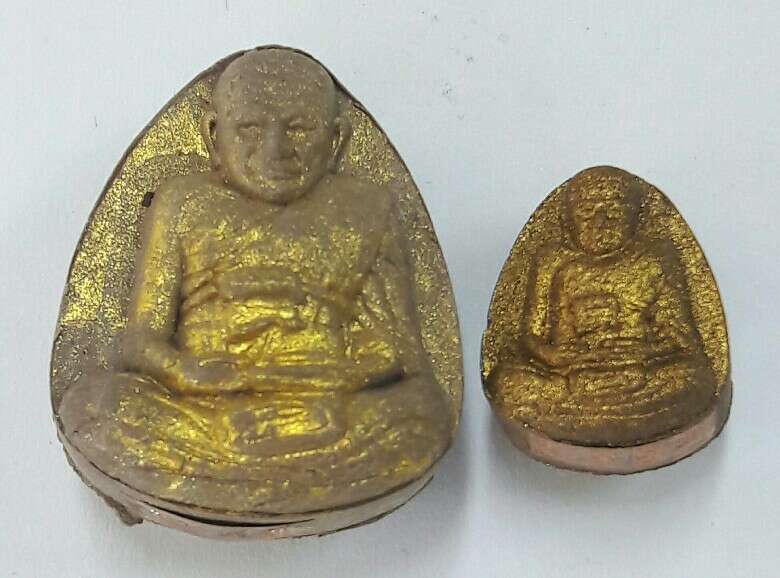 พระผงรูปเหมือน หลวงปู่อิ่ม ปัญญาวุโธ 106 ปี รุ่นเจ้าสัวพันล้าน วัดทุ่งนาใหม่ นครศรีธรรมราช เคาะเดียว