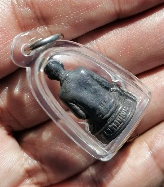 รูปหล่อแม่ชีบุญเรือน​ โตงบุญเติม เนื้อแร่​ วัดอาวุธฯ พิธีใหญ่​ ปี​ 2521​ เคาะเดียว(5)