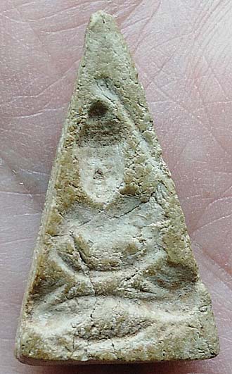 *นางพญาทรงฉัตร หลังแบบพระโพธิจักร เนื้อผง ปี๒๕๐๐ ท่านพ่อลี วัดอโศการาม สมุทรปราการ*