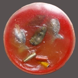 *ตลับสีผึ้ง เลข 1 หลวงพ่อสุด วัดกาหลง สมุทรสาคร*