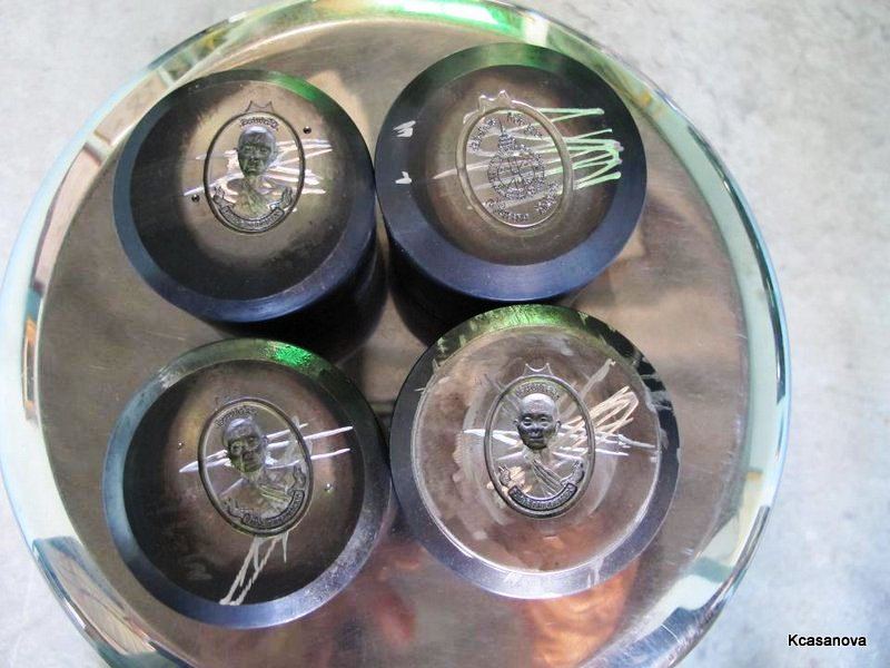 เหรียญห่วงเชื่อม ล.พ คูณ รุ่นสร้างบารมี90 วัดถ้ำดาวเขาแก้ว ปี2556เลข1629 เนื้อตะกั่วไม่ตัดปีก+กล่อง 