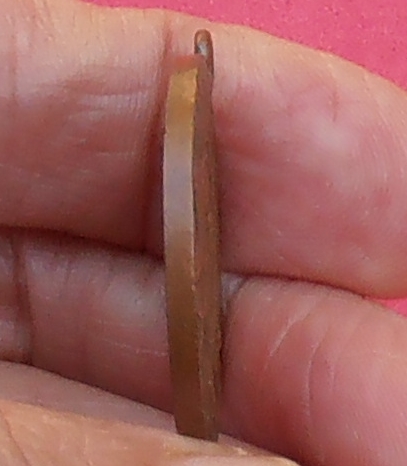 เหรียญอริยสัจ หลวงปู่ใจ วัดเสด็จ สมุทรสงคราม ปี ๒๔๗๐ รุ่นแรก