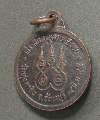 : เหรียญหลวงพ่อนงค์ วัดทุ่งตาอิน   ปี2545  เนื้อทองแดง