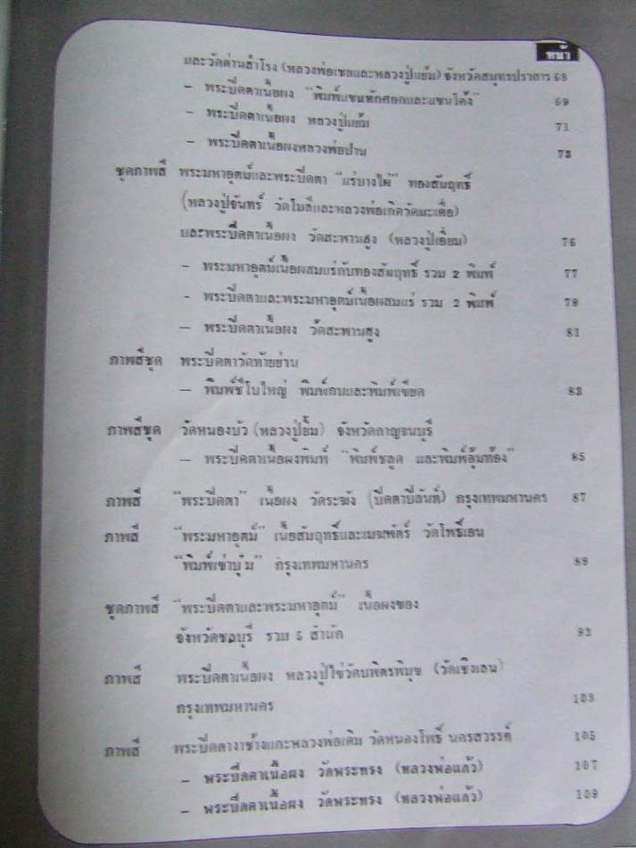 สุดยอดหายาก...หนังสือทำเนียบพระปิดตา อ.ศิริวัตน์ จัดทำปี 2521 สภาพสวยสมบูรณ์มาก หนาประมาณ 240 หน้า
