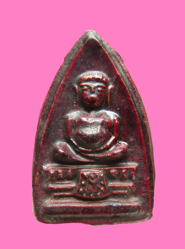 พระสังกัจจาย ฐานผ้าทิพย์ เนื้อผง