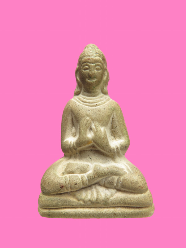 พระปางปฐมเทศนา สูงประมาณ 2 นิ้ว หลังมียันต์แถวนึง