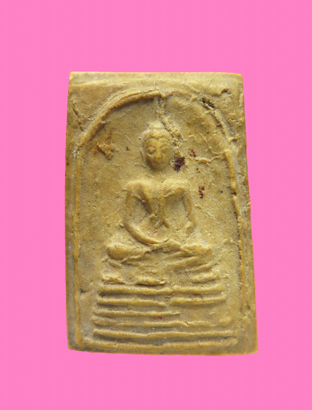 สมเด็จพิมพ์มีหน้ามีตา เนื้อผงน้ำมัน เก่า