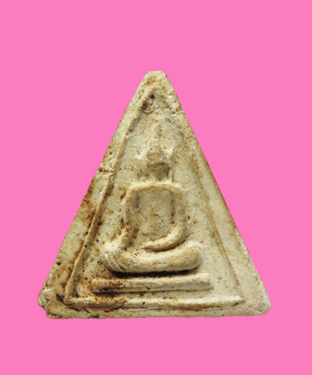 นางพญา เนื้อผง หลวงพ่อเจริญ  วัดตาลานใต้ หลังรูป