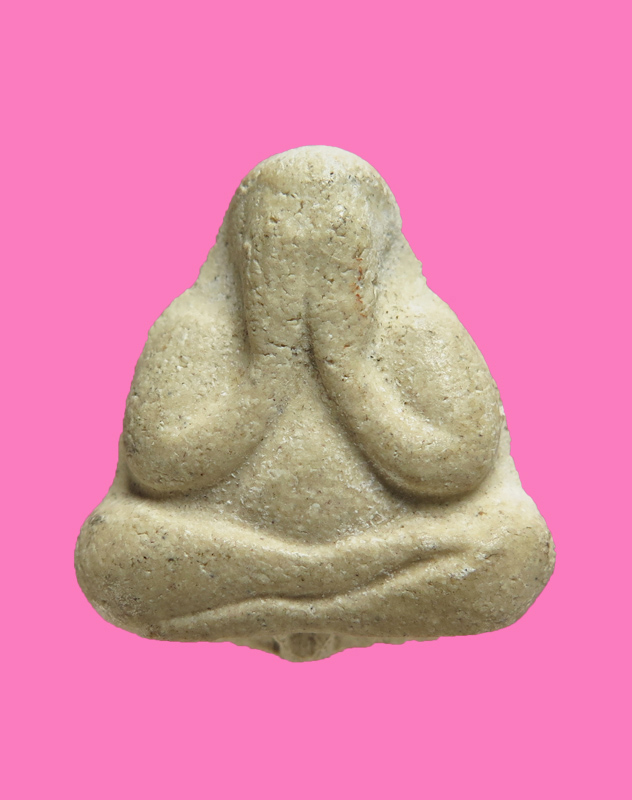 พระปิดตา เนื้อผง หลังเลข 1 ไทย