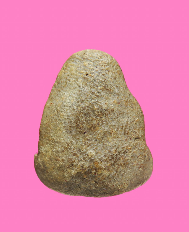 พระปิดตา เนื้อผง พิมพ์ตะพาบ ก้นมีรู