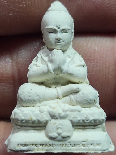 วัดละหารใหญ่สัฆาราม บ้านค่าย ระยอง กุมารทองแก้วมณีเทพ หลวงพ่อสิน  รุ่นแรก 2558