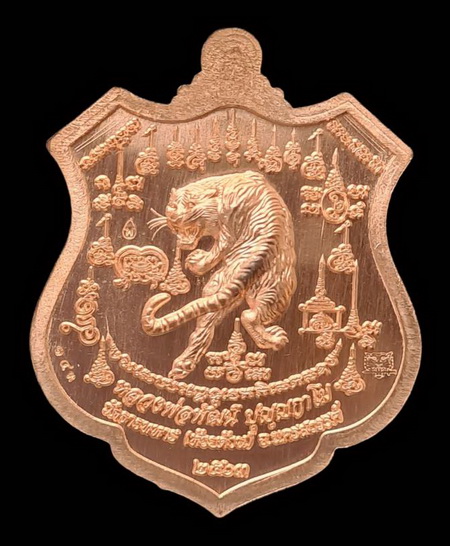 เคาะแรกแดง..พยัคฆ์เจ้าพระยา ๒๕๖๓..ทองแดงผิวไฟลงยาส้ม # ๑๔๓..ล.พ.พัฒน์ วัดห้วยด้วน จ.นครสวรรค์