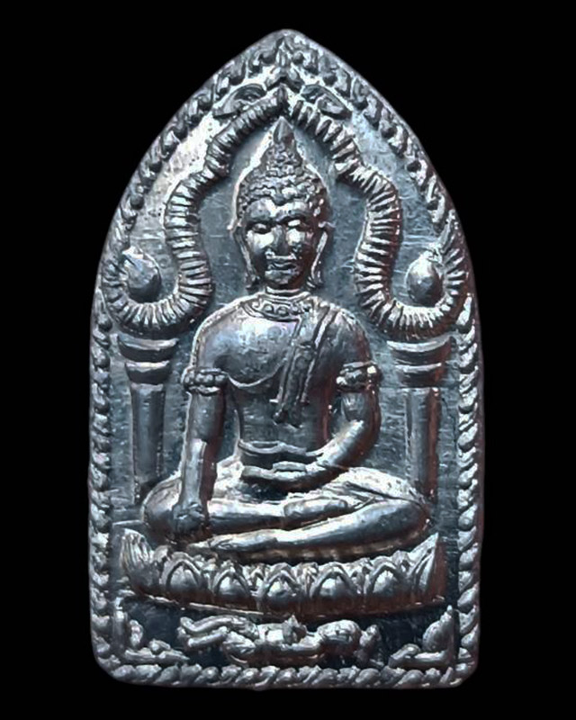 15.พระยอดขุนพลปั๊ม หลวงพ่อฑูรย์ วัดโพธินิมิตร เนื้อชินพิมพ์เล็ก พ.ศ. 2527