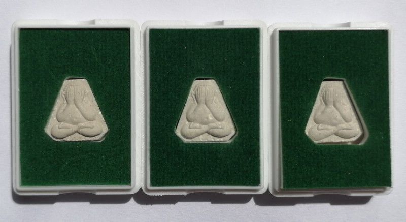 พระปิดตาสาริกา​"เหนือดวง" หลวงปู่จื่อ วัดเขาตาเงาะอุดมพร จ.ชัยภูมิ​ ปี​ 2563​ เคาะเดียว