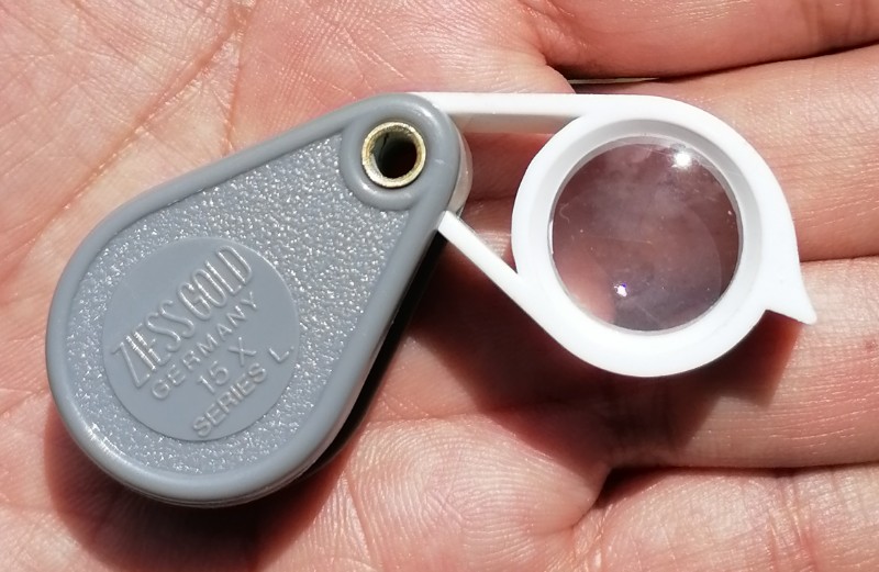 กล้องส่องพระ ZIESS GOLD 15x GERMANY Series L.สีเทา ขาว แกนทองเหลือง คมชัด ของใหม่ เคาะเดียว    