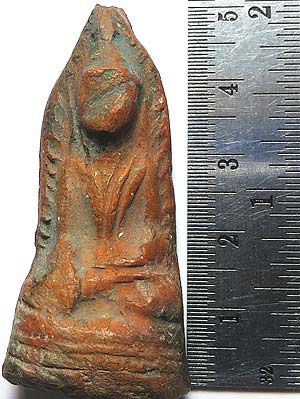 *พระเชียงรุ้ง กรุวัดเชียงงา บ้านหมี่ ลพบุรี เนื้อดินเผา*