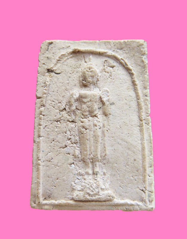 พระผงปางห้ามสมุทร (วันจันทร์) วัดไร่ขิง ปี 2505 