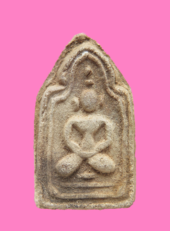 พระผง พิมพ์ซุ้มระฆัง หลังยันต์