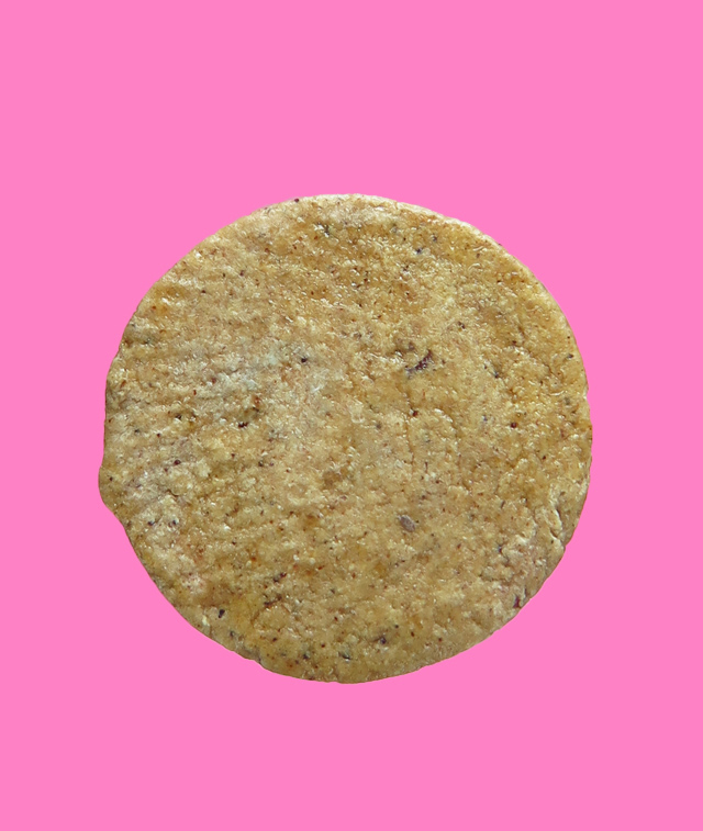 พระผงข้างยันต์ พิมพ์เม็ดกระดุม 