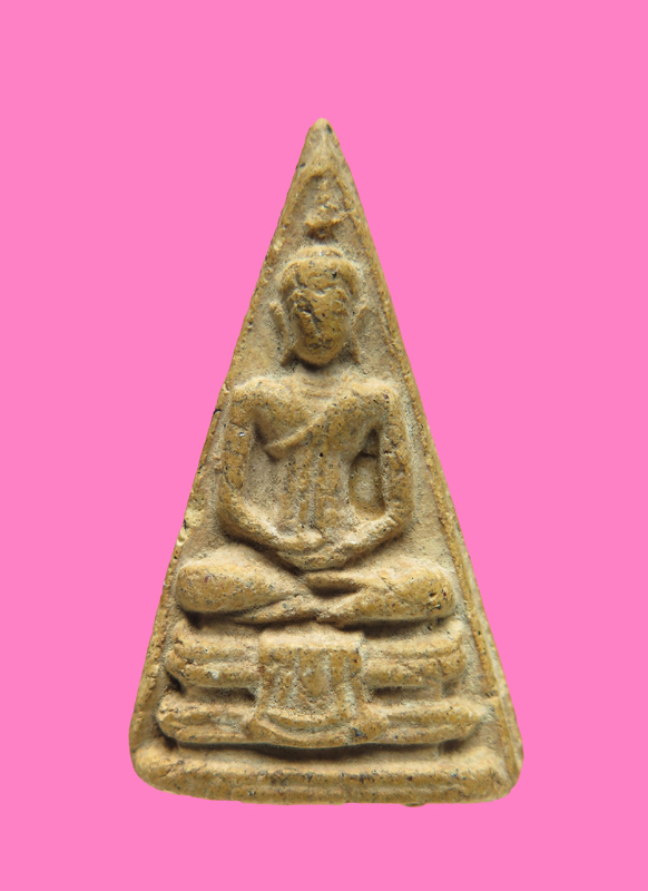 พระผงวัดสามปลื้ม (ผสมเนื้อเก่าเยอะมีรักพระเก่าอยู่ในเนื้อ) เจ้าคุณจุ้ย วัดสามปลื้ม