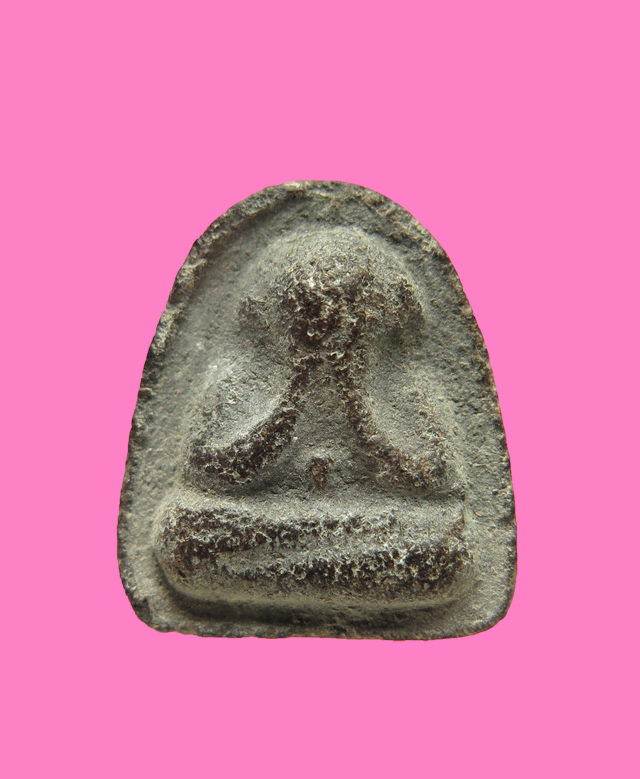 พระปิดตา เนื้อผงคลุกรัก อาจารย์แฟ้ม วัดป่า ชลบุรี