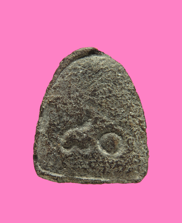 พระปิดตา เนื้อผงคลุกรัก อาจารย์แฟ้ม วัดป่า ชลบุรี