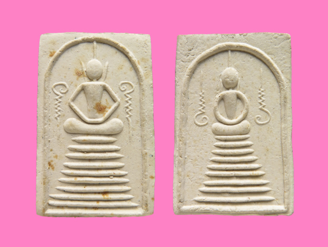 สมเด็จแซยิด อุขึ้น - อุลง หลวงปู่ลำภู วัดใหม่อมรส ปี28  รุ่นนี้สร้างพิมพ์ละ 2,000 องค์ครับ (แพ็คคู่)