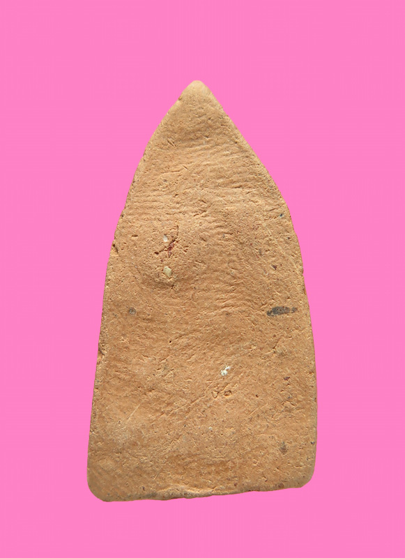 พระสรรนั่งไหล่ตรง พิมพ์ฐานขีด หลวงพ่อกวย วัดโฆษิตาราม