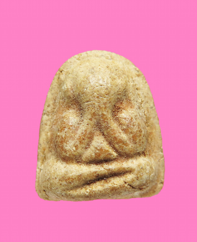 พระปิดตา เนื้อผง เก่า ไม่ทราบที่