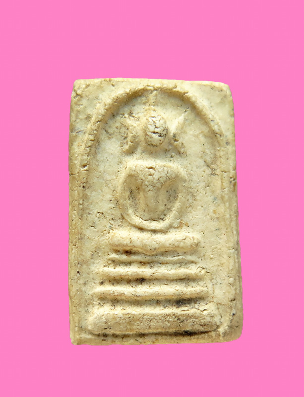 สมเด็จพิมพ์คะแนน หูบายศรี หลวงปู่นาค วัดระฆัง (องค์นี้มีผงเก่ากลางอก)