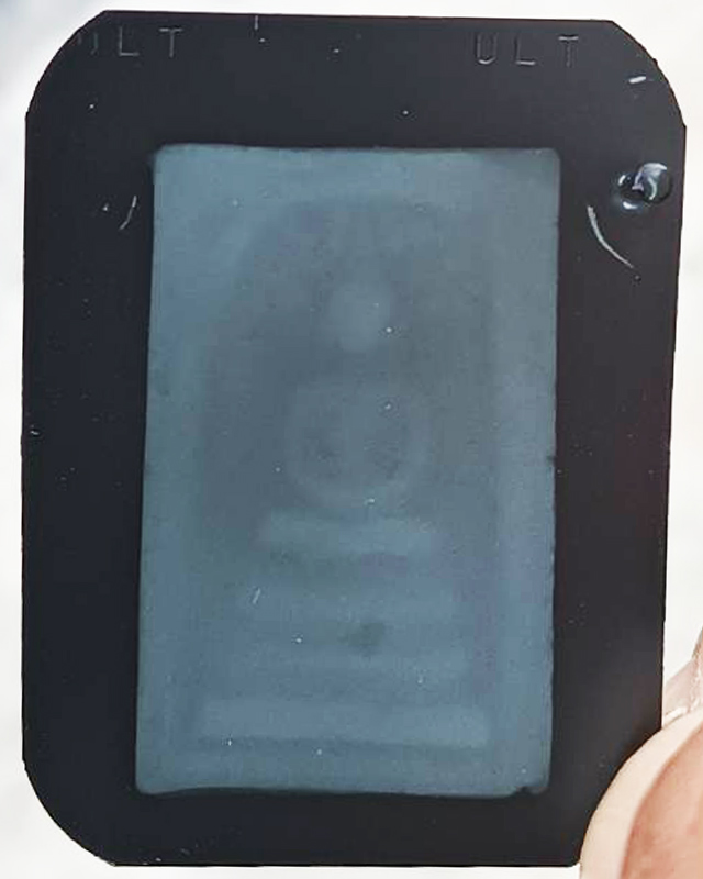 พระสมเด็จหลวงปู่ภู วัดอินทรวิหาร เนื้อผง พิมพ์ปรกโพธิ์ ปี 2463-2476 พร้อมใบเซอร์สมาคมฯ (ระบุออกวัดอิ