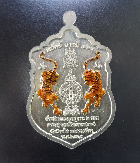 เหรียญหลวงพ่อทอง วัดบ้านไร่ จ.นครราชสีมา รุ่นพยัคฆ์บารมี ปี 2564 สวยครับ