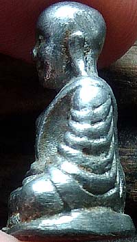 รูปหล่อฯหลวงพ่อเงิน วัดบางคลาน อลูมิเนียม