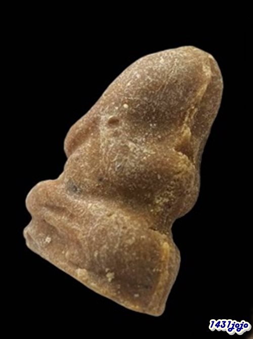 พระปิดตา2หน้า หลวงพ่อทองสุข วัดสะพานสูง เนื้องผงน้ำมัน รุ่นแจกแม่ครัว ปี2515-2525 พร้อมบัตรรับรอง