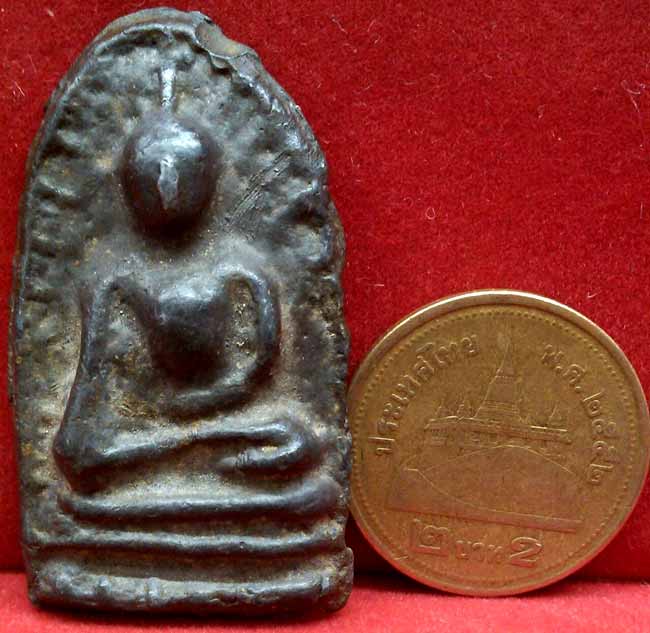 *พิมพ์พระเปิม ลำพูน เนื้อชินสนิมแดง กรุวัดสุวรรณฯ อ่างทอง*