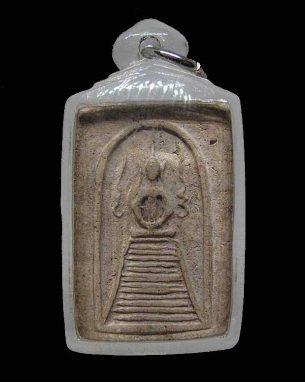 พระสมเด็จพิมพ์แซยิด แขนหักศอก หลวงปู่ภู วัดอินทรวิหาร กทม,