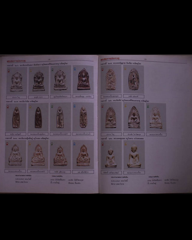 หนังสือภาพชนะการประกวด 15 ธ.ค. 2529 โดยชมรมอนุรักษ์พุทธศิลป์ไทย ครั้งที่ 1 หนา 202 หน้า