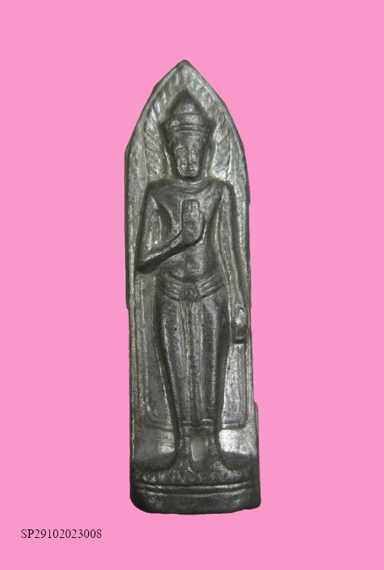 พระร่วง เนื้อตะกั่ว หลังลายผ้า