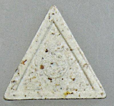 พระรูปเหมือนเนื้อผงองค์เล็ก หลวงพ่อชื้น วัดญาณเสน อยุธยา