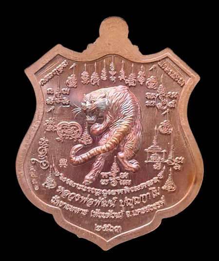 เคาะแรกแดง..พยัคฆ์เจ้าพระยา ๒๕๖๓..ทองแดงมันปูลงยาส้ม # ๔๐๘๑..ล.พ.พัฒน์ วัดห้วยด่วน จ.นครสวรรค์