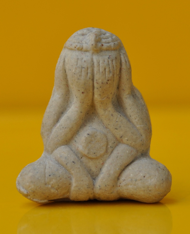 ปิดตายันต์กลับเนื้อผงพุทธคุณ หลวงปู่แย้ม วัดตะเคียน