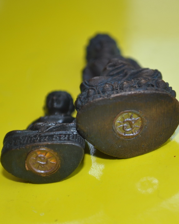 พระกริ่งพระชัยวัฒน์หลวงปู่แว่น ธนเปาโล วัดถ้ำพระสบาย 