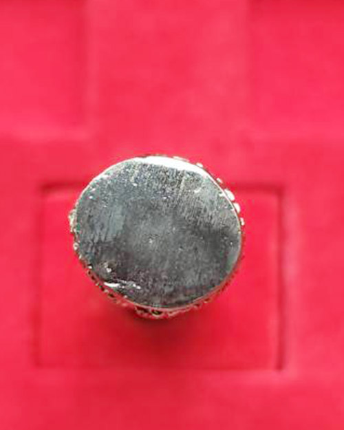 รูปหล่อยืน หลวงตามหาบัว ญาณสัมปันโน วัดป่าบ้านตาด จ.อุดรธานี เนื้อเงินยวง 