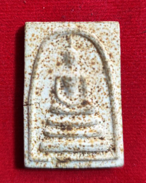 พระสมเด็จวัดเอี่ยมวรนุช  ก.ท.ม. พิมพ์ใหญ่ สร้างปี 2506  หลวงปู่ทิม วัดช้างให้ เป็นเจ้าพิธี