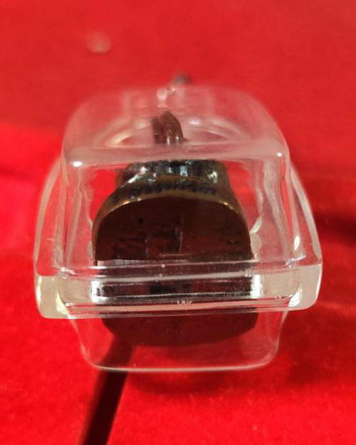 สี่หูห้าตา พระอินทร์แปลง เทวดาเร่งโชคลาภ ครูบาอริยชาติ วัดแสงแก้วโพธิญาณ เนื้อโลหะ