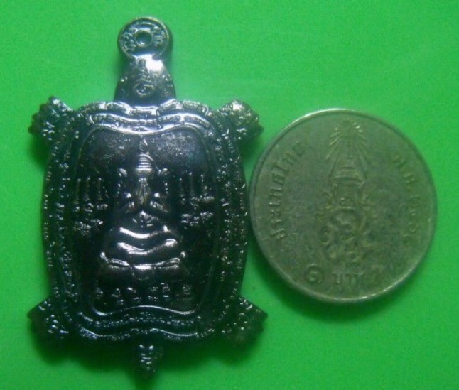 **เบา​ๆ**เหรียญพญาเต่าเรือน รุ่นแรก เมตตา มหาลาภ ๖๒ พระอาจารย์อุทัย วัดวิหารสูง พัทลุง ปี ๒๕๖๒**สวยๆ