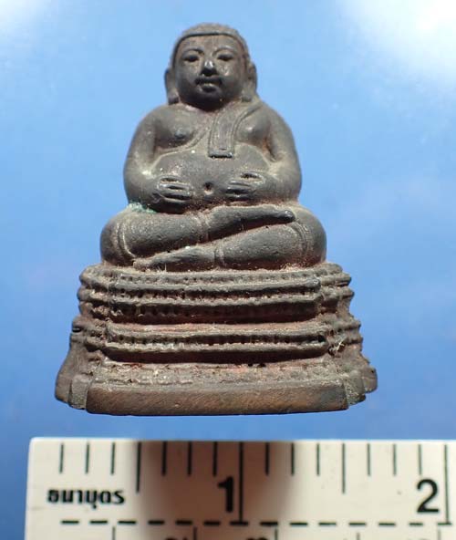 พระสังกัจจายน์ นวะ หล่อโบราณ รุ่น สมบูรณ์พูนสุข วัดสุทัศน์ฯ ปี 42 พิมพ์ยักษ์ หน้าตัก 1 นิ้วครึ่ง*157