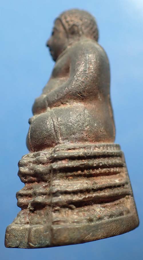 พระสังกัจจายน์ นวะ หล่อโบราณ รุ่น สมบูรณ์พูนสุข วัดสุทัศน์ฯ ปี 42 พิมพ์ยักษ์ หน้าตัก 1 นิ้วครึ่ง*157