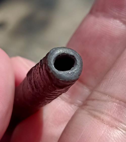 ตะกรุดเก่าๆ เคาะเดียว ขนาดประมาณ2นิ้ว