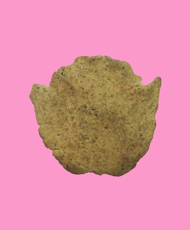 เศียรพระพิราพ  เนื้อผง